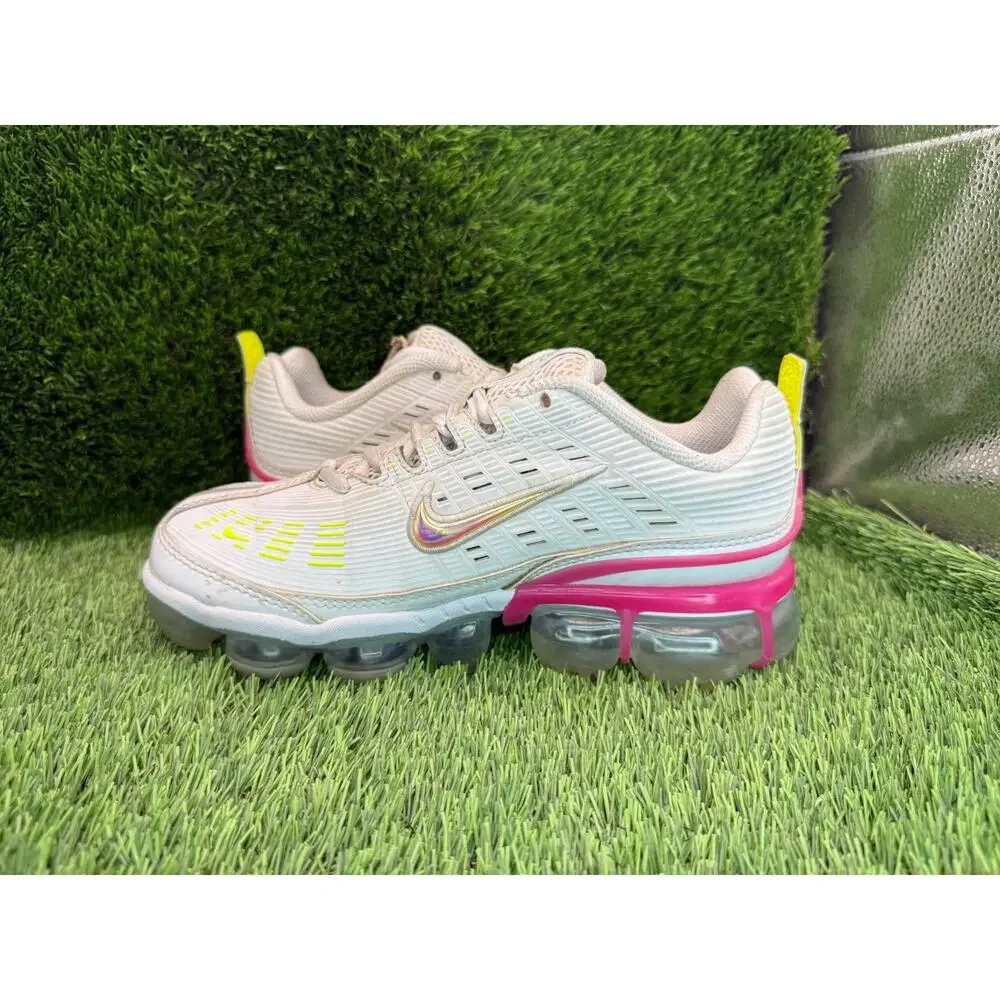 Nike Air VaporMax 360 CQ4538-001 Athletic Sneaker Womens 7.5 White Synthetic Gym